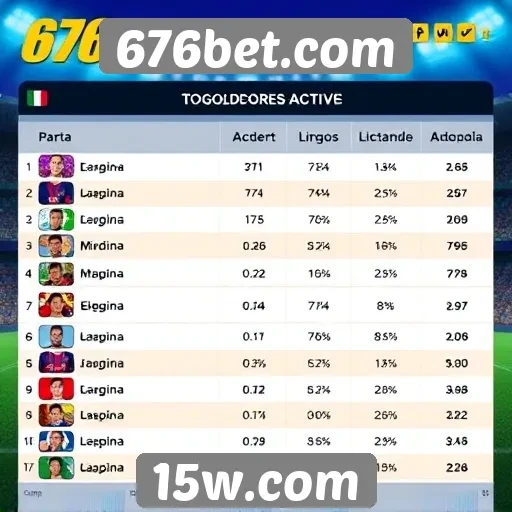 Estatísticas de jogadores ativos na plataforma 676bet