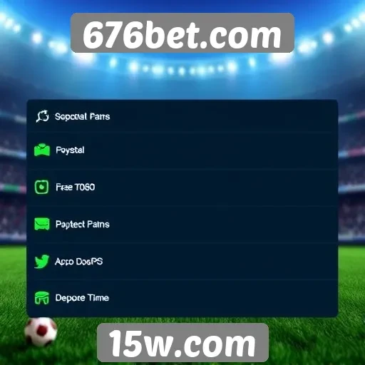 Depósitos e retiradas no 676bet.com