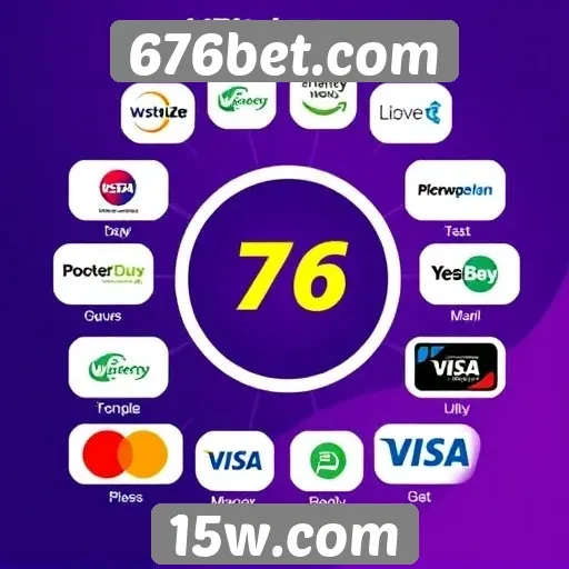 Métodos de pagamento suportados pelo 676bet