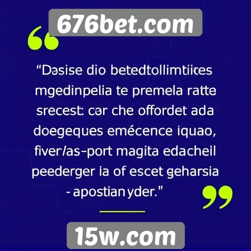 Feedback de usuários sobre experiências na 676bet.com