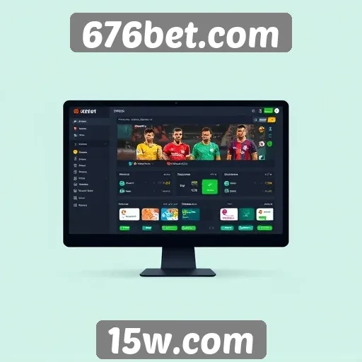 Funcionalidades de interface do usuário em 676bet.com